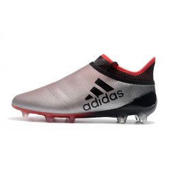 Adidas X 17+ PureSpeed FG - Zilver Rood Zwart_10.jpg